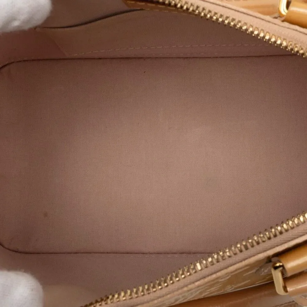 Louis Vuitton Alma BB Vernis Handbag